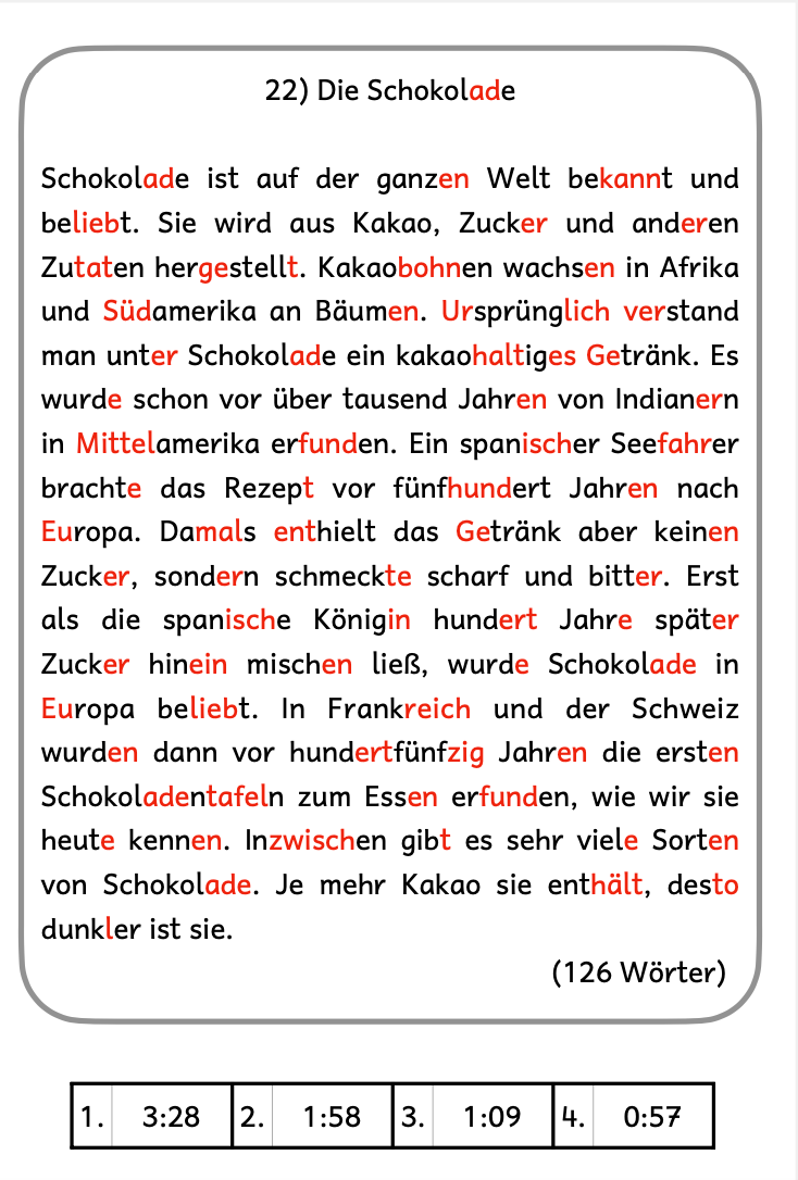 Tempo, Tempo: Die Lesekartei für flüssiges Lesen (30tlg.)