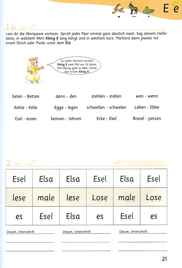 Stück für Stück lesen lernen - Die lautrichtige Fibel für die 1. Klasse