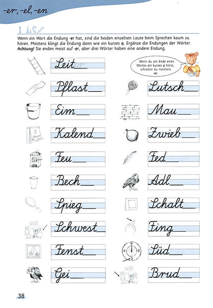 Stück für Stück schreiben lernen - Der modernste Schreibschrift-Lehrgang (LAS)